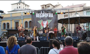 Concierto de La Regadera, enmarcado dentro del Aranda Joven