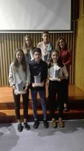 Los premiados en la gala de atletismo de CyL