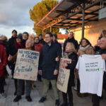 150 personas reciben a Carlos Cuñado en una nueva reivindicación del Directo